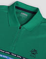 U.S. Polo Assn. Brand Tape Zipper Active Polo Shirt
