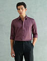 Arrow Newyork Slim Fit Smart Satin Shirt