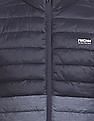 Flying Machine High Neck Colour Block Jacket