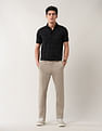 Arrow Abstract Printed Night Is Young Polo Shirt