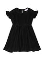 U.S. Polo Assn. Kids Flutter Sleeve Fit And Flare Dress