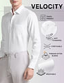 Arrow Slim Fit Solid Pattern Shirt