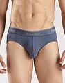 Calvin Klein Underwear Solid Multi Low Rise Briefs - Pack Of - 3
