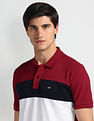 Arrow Sports Colour Block Logo Polo Shirt