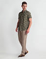 U.S. Polo Assn. Denim Co. Floral Print Slim Fit Shirt