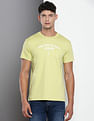 Calvin Klein Brand Print Cotton Varsity T-Shirt