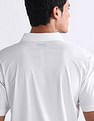 USPA Active Textured Slim Fit Polo Shirt