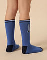 U.S. Polo Assn. Boys Mid-Calf Length KS003 Socks - Pack Of 3
