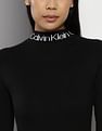 Calvin Klein Intarsia Logo Sweater Dress