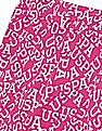 U.S. Polo Assn. Kids Elasticized Waist Brand Print Leggings