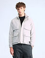 Flying Machine Relaxed Fit Solid Padded Jacket