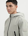 Calvin Klein Jeans Slim Fit Solid Casual Jacket