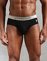 U.S. Polo Assn. Solid Low Rise OEB15 Briefs - Pack Of 3