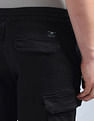 Flying Machine Solid Relaxed Fit Knitted Joggers