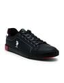 U.S. Polo Assn. Men Low Top Brand Detail Rojas Sneakers
