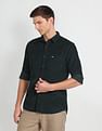Arrow Sports Solid Corduroy Shirt