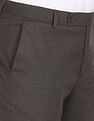 Arrow Hudson Tailored Fit Dobby Trousers
