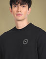 Flying Machine Silicone Logo Print Oversized T-Shirt
