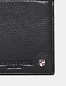 U.S. Polo Assn. Black Textured Bi-Fold Wallet