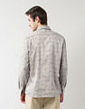Arrow Newyork Manhattan Slim Fit Geometric Printed Shirt