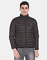 U.S. Polo Assn. Stand Collar Quilted Jacket With Pouch