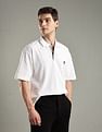Tommy Hilfiger Solid Regular-Fit Cotton Polo Shirt