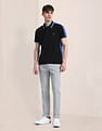 U.S. Polo Assn. Colour Blocked Slim Fit Polo Shirt