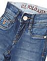 U.S. Polo Assn. Kids Mid Rise Stone Wash Jeans