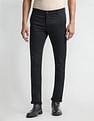 Arrow Sport Slim Fit Geometric Patterned Trousers