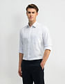 Arrow Geometric Printed Manhattan Slim Fit Shirt