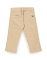 U.S. Polo Assn. Kids Boys Cotton Stretch Solid Trousers