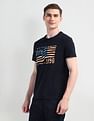 U.S. Polo Assn. Denim Co. Brand Printed Cotton T-Shirt