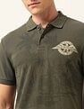 U.S. Polo Assn. Denim Co. Graphic Muscle Fit Polo Shirt