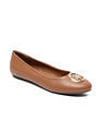 U.S. Polo Assn. Women Metallic Logo Solid Ballerinas
