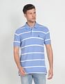 Arrow Sports Striped Perfect Polo Shirt