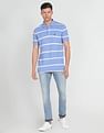 Arrow Sports Striped Perfect Polo Shirt