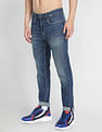 Flying Machine Slash Slim Tapered Fit Stone Wash Classic Vintage Jeans
