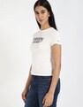 Tommy Hilfiger Womens White Logo T-Shirt