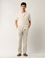 Arrow Pure Cotton Relaxed Fit Cuban Shirt