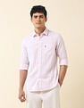 U.S. Polo Assn. Windowpane Checked Tailored Fit Shirt