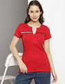 Tommy Hilfiger V-Neck Cotton Tracey T-Shirt