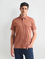 Arrow Horizontal Stripe Cotton Polo Shirt