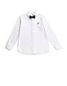 U.S. Polo Assn. Kids Boys Solid Sateen Shirt