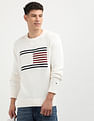 Tommy Hilfiger Graphic Flag Crew Neck Sweater