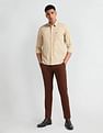 Arrow Sports Slim Fit Geometric Print Shirt