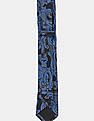 Arrow Men Blue Patterned Weave Tie