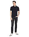 Arrow Sports Brand Stripe Short Sleeve Polo Shirt