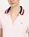 Tommy Hilfiger Solid Regular Fit Cotton Polo Shirt