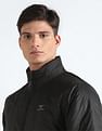 Flying Machine Reversible Solid Quilted Jacket