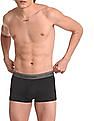 Calvin Klein Underwear Men Black Classic Fit Low Rise Trunks - Pack Of 3